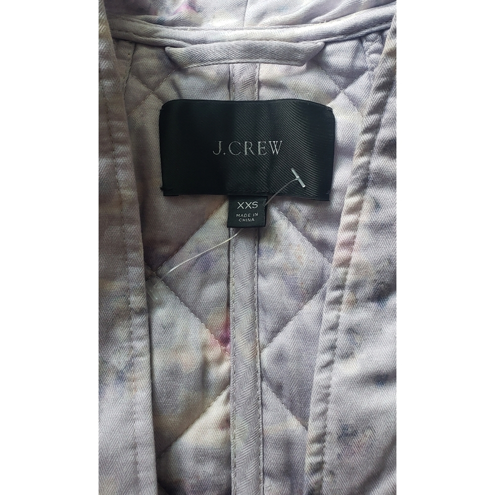 8. J.Crew Flora Obscura X J.Crew quilted reversible wrap jacket with PrimaLoft® - Picture 9 of 9